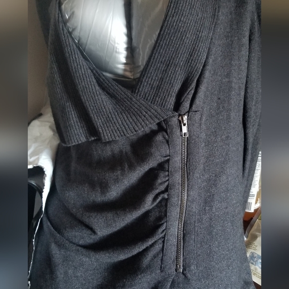 Nine West zipper detailed sweater - Picture 3 of 5